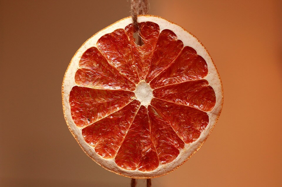 Usušený pomeranč