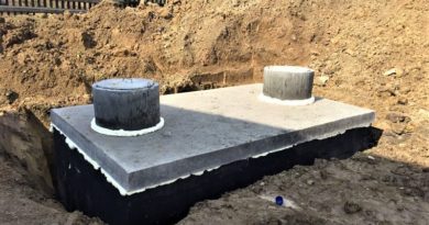 Dvoukomorová betonová žumpa - septik